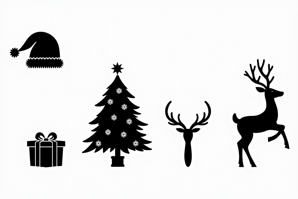 Christmas Laser Cut Ornament Bundle, a Graphic by musafir_fashion (Photo 8 of 14)