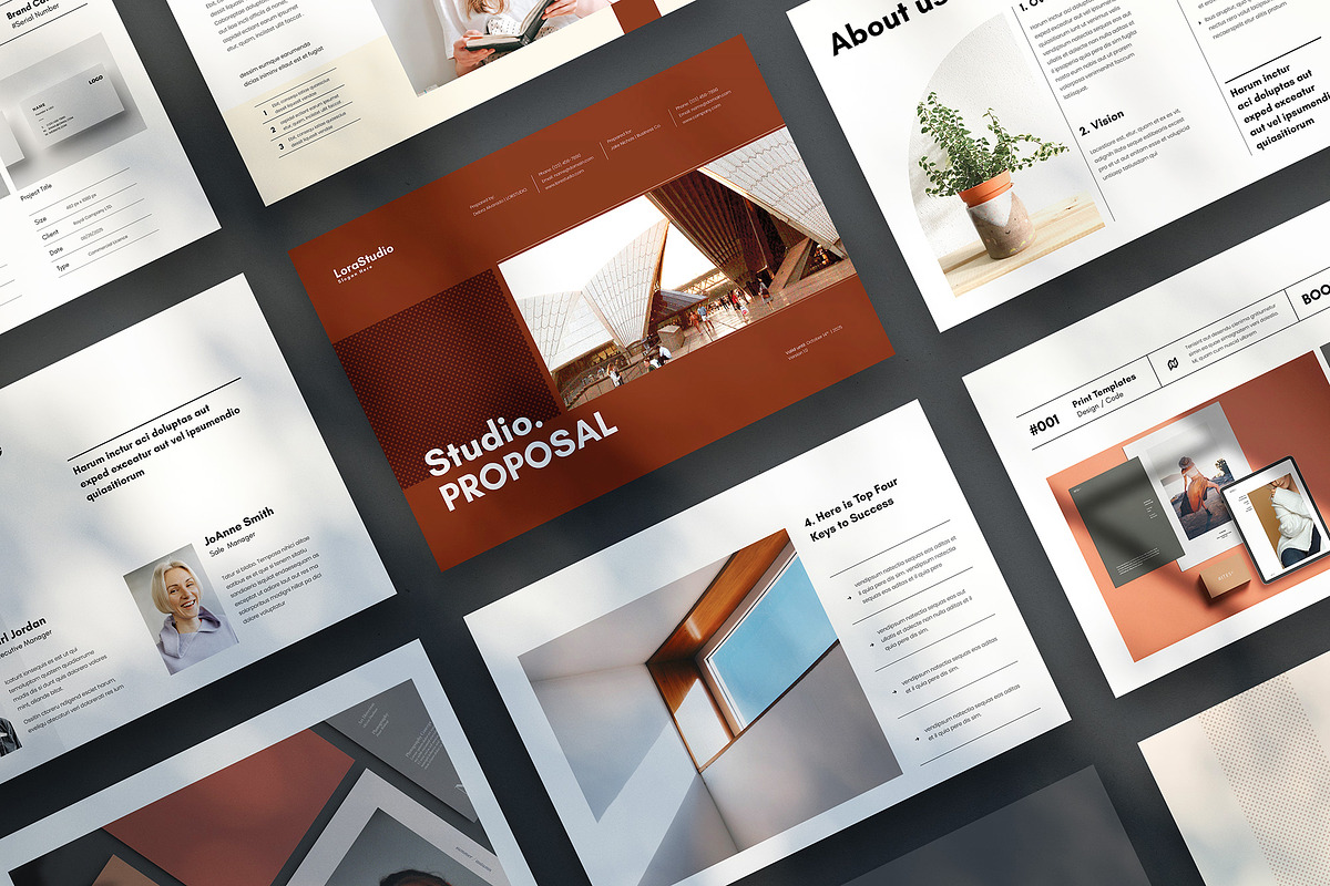 Studio / Proposal, a Brochure Template by BrochuresFactory (Photo 1 of 11)