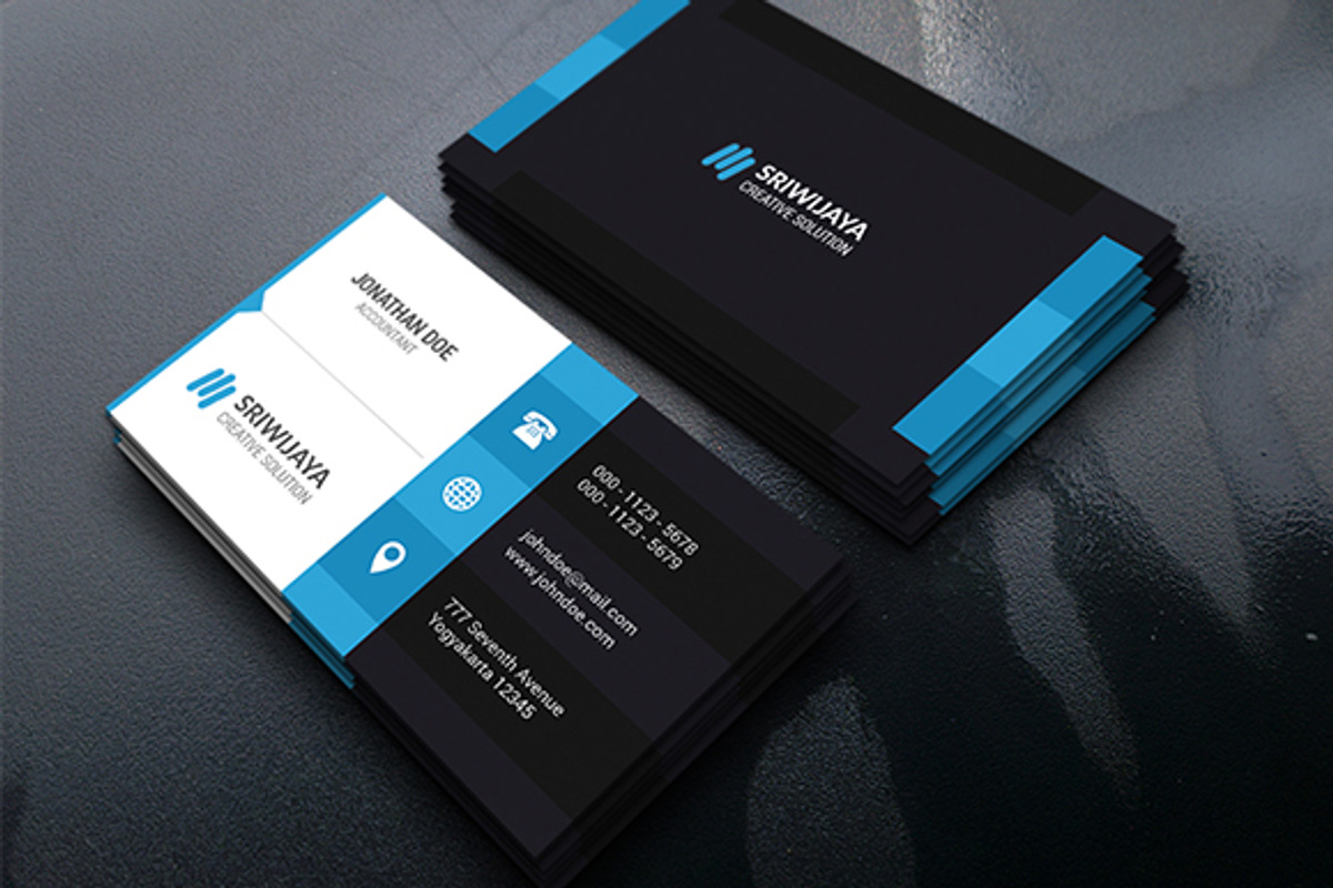 Modern Corporate Business Card, a Business Card Template by InfinityArt (Photo 2 of 4)