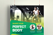 Fitness Gym Flyer Design Template, a Flyer Template by MightyDesign (Thumbnail 2 of 6)