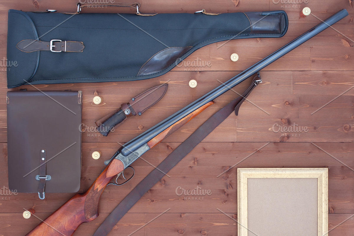 Hunting season. Mockup., a Product Mockup by Milla Mi
