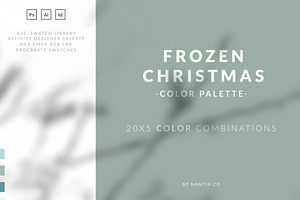 Color Palettes swatches frozen