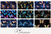 80 magic butterfly seamless pattern, a Pattern Graphic by Poppy Lane Studio (Thumbnail 4 of 11)