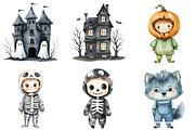 Halloween Clipart, an Illustration by CitraGraphics (Thumbnail 2 of 6)