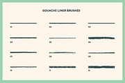 Gouache Shader Brushes | Illustrator, a Brush Add-On by RetroSupply Co. (Thumbnail 10 of 14)
