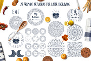 Kitchen Artwork for laser engraving, an Object Graphic by Luna Dreams (Thumbnail 2 of 9)