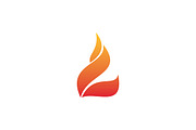 20 Logo Flame Template Bundle, a Branding & Logo Template by Acongraphic (Thumbnail 5 of 21)