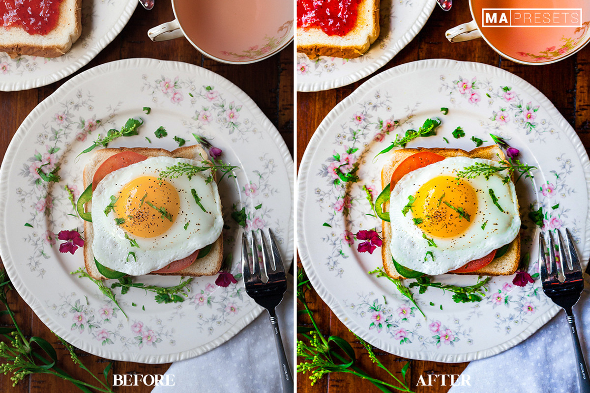 10 BRIGHT FOOD Lightroom Presets, a Preset Add-On by MaPresets (Photo 10 of 13)