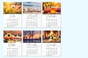 2025 Monthly Calendar Sunday Start, a Poster Template by kh_cat (Thumbnail 2 of 2)