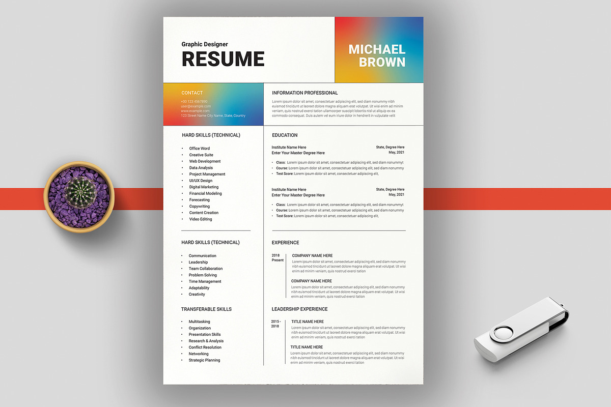 Freelance Graphic Designer Resume