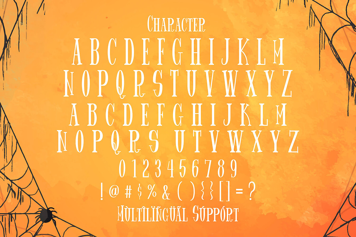 Spider King - Bouncy Serif Font, a Serif Font by StringLabs (Photo 12 of 13)