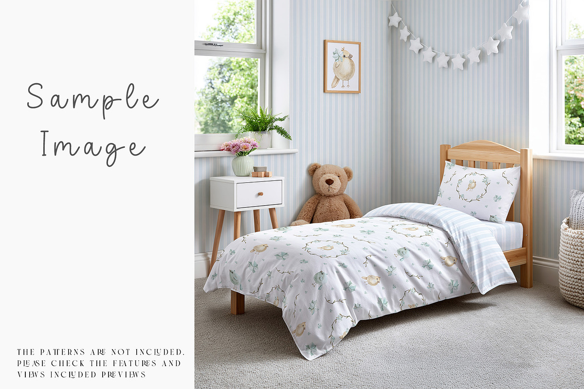 Toddler Bedding Mockups, a Household Mockup by mock-ups (Photo 6 of 20)
