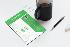 CV/Resume Template 3 Pages