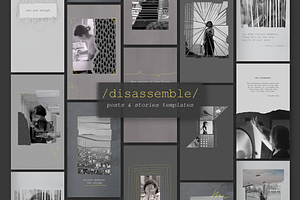 Disassemble - Photoshop collages