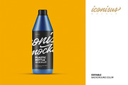 Plastic bottle mockup template, a Cups & Container Mockup by iconisusmockup (Thumbnail 2 of 4)