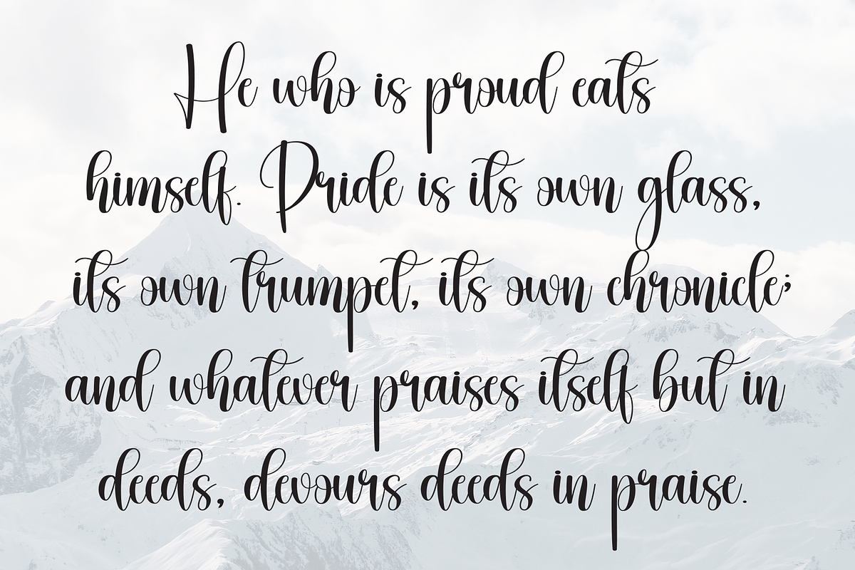 Sublimation | Script Font, a Handwritten Font by Scratchones (Photo 6 of 9)