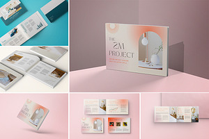 Landscape Book Mockups
