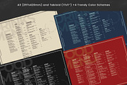 Landscape Restaurant Menu Template, a Flyer Template by BrandPacks (Thumbnail 3 of 4)
