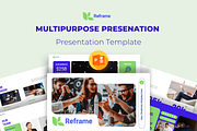 Reframe – Multipurpose PowerPoint, a Presentation Template by Premast (Thumbnail 1 of 4)