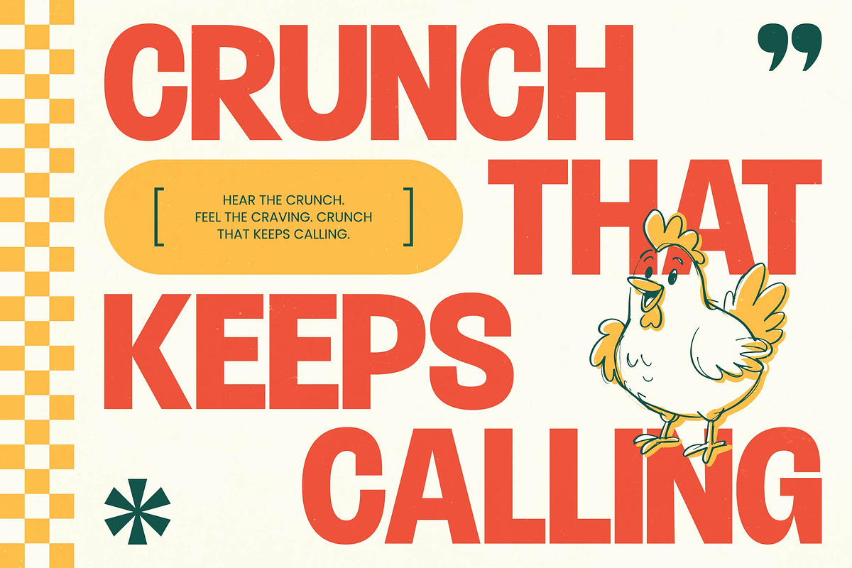 Roster Funy Bold Sans Serif, a Sans Serif Font by timelesstype.co (Photo 7 of 15)