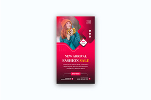 Fashion Sale Instagram Story Set