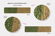 Old Dry Grass or Fur Typo Creator, a Sans Serif Font by TVartworks (Thumbnail 13 of 13)