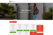 Education & Courses WordPress Theme, a WordPress Template by Visualmodo (Thumbnail 6 of 41)