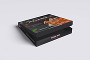 Pizza Box Mockup Bundle Set, a Packaging Mockup by Rielismee (Thumbnail 2 of 5)