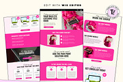 Pink Feminine Faceless Sales Page, a Wix Template by Template Twist Shop (Thumbnail 2 of 10)