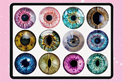 Procreate Eye Irises face brushes, a Brush Add-On by Revabrush (Thumbnail 5 of 10)