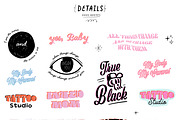 Trendy Girls Tattoo Studio Clipart, a Graphic by Ruslana Lubenets (Thumbnail 9 of 12)