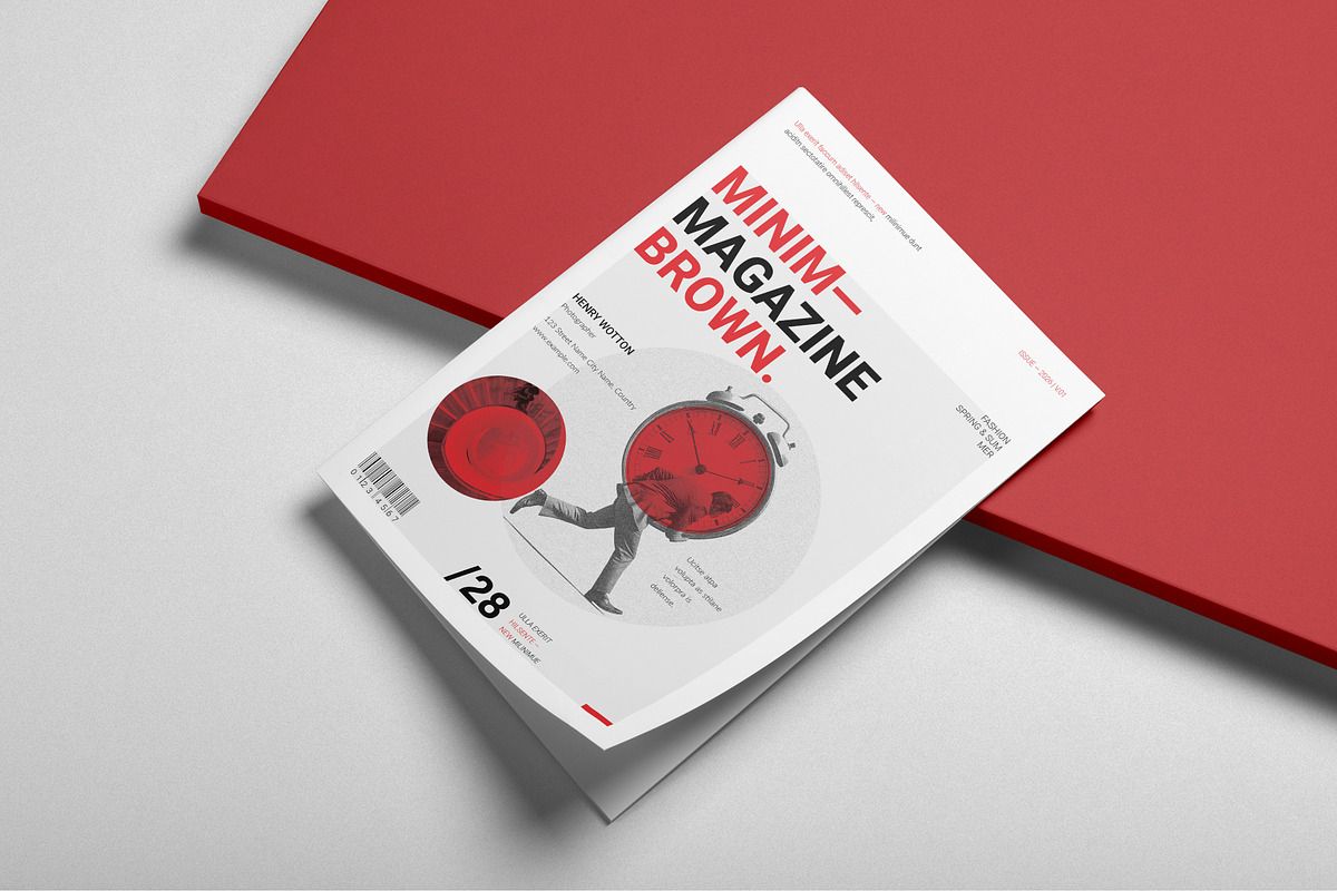 Magazine Template, a Magazine Template by ElvinPrint (Photo 4 of 17)