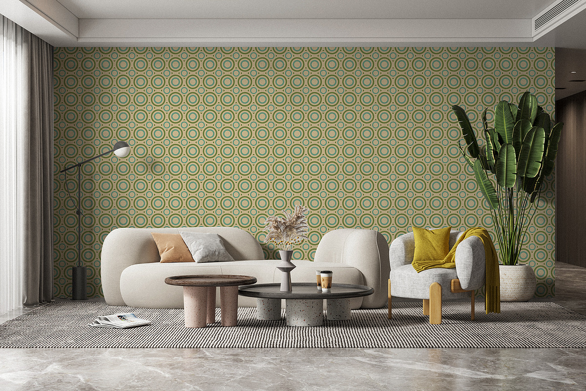 Atomic Age 1950's Retro Pattern Set, a Pattern Graphic by Kokoshka (Photo 4 of 7)