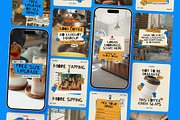 Coffee Shop Instagram Canva Template, a Social Media Template by Supanium Studio (Thumbnail 5 of 5)