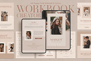 WorkBook Creator for Coaches, CANVA, a Marketing Template by Eesome Design Studio (Thumbnail 1 of 15)
