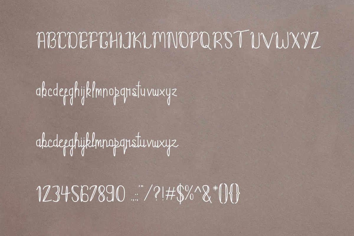 Naminator Bugarey - Monoline Font, a Script Font by Akcsel Tara (Photo 8 of 9)