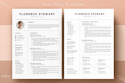 Resume Template with photo, a Resume Template by MAM Design (Thumbnail 3 of 10)