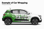 Electric Car Mockup 4, an Advertising Mockup by Mockupix (Thumbnail 5 of 12)