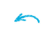 Crayon Doodle Chalk Arrow Sign, an Object Illustration by Elena Pimukova (Thumbnail 24 of 27)