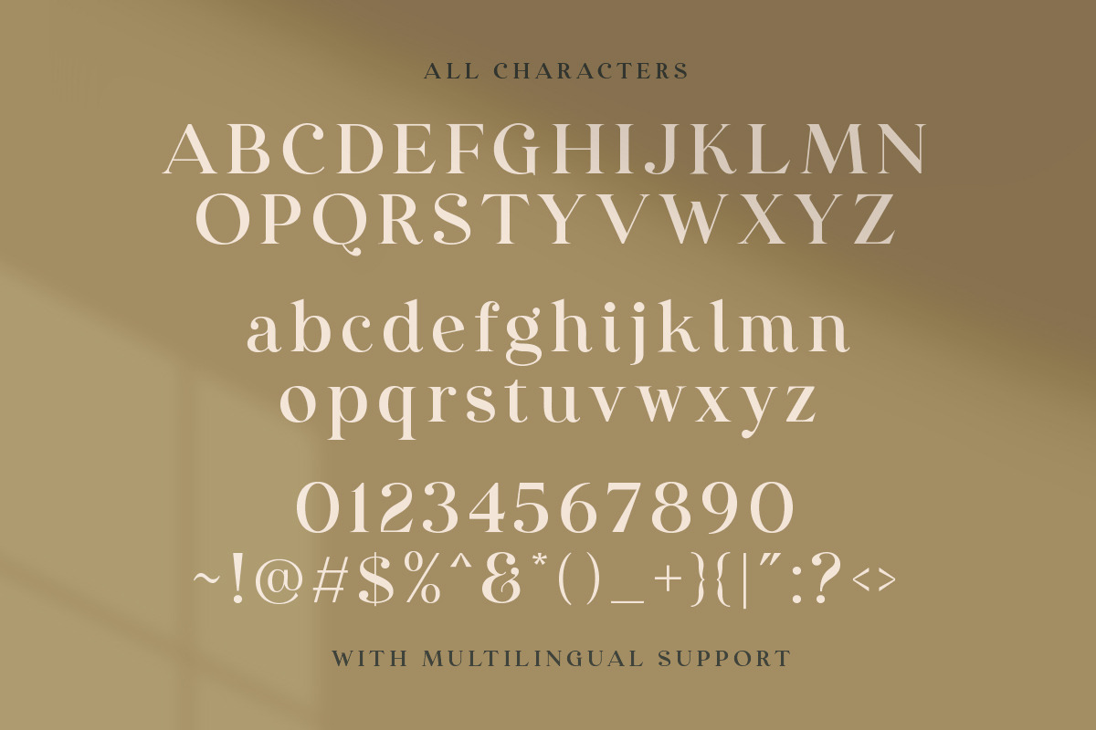 August Stories - LOVELY FONT DUO, a Serif Font by Sarid Ezra (Photo 8 of 9)