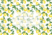 Seamless Citrus Design, a Decorative Illustration by Pati Charm Studio (Thumbnail 1 of 7)