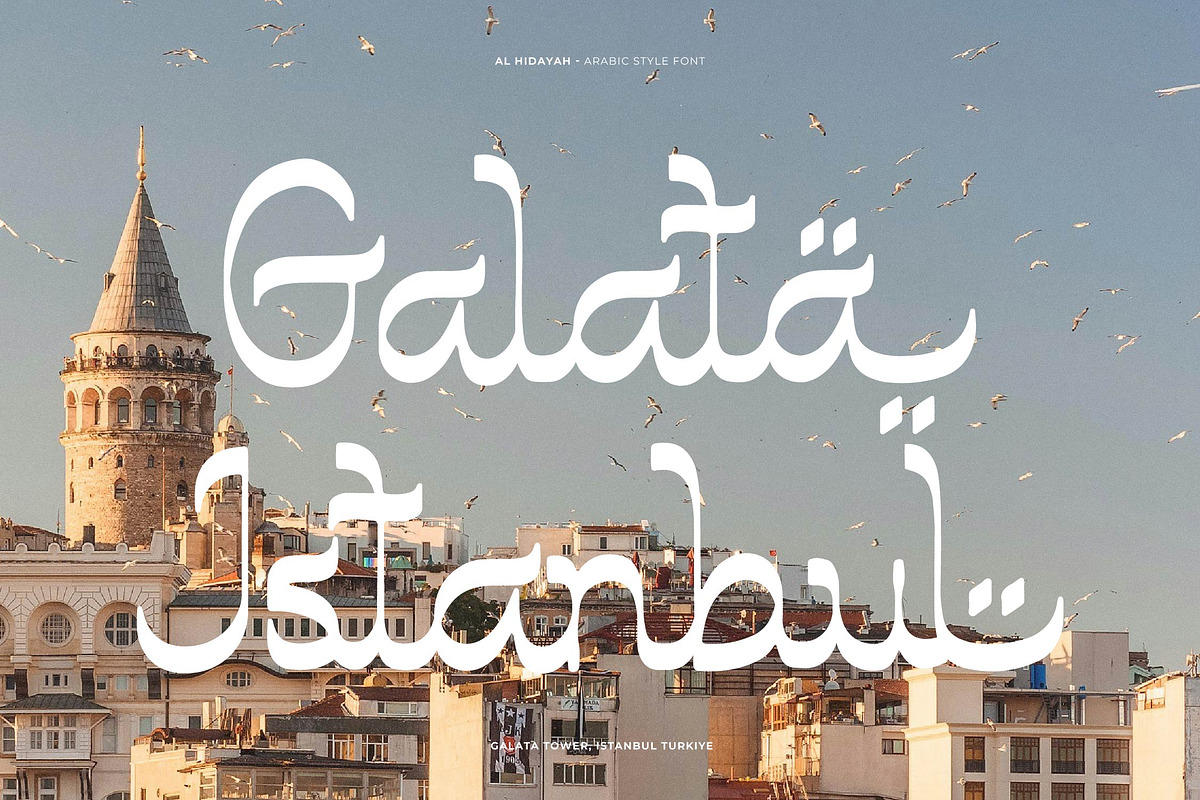 Al Hidayah | Arabic Style, a Script Font by Denustudios (Photo 9 of 14)