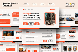 Strategic Business - Google Slides, a Presentation Template by Iqsiart Studio