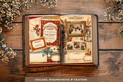 Thanksgiving junk journal Kit, an Object Graphic by ThatsDesignArt (Thumbnail 4 of 21)
