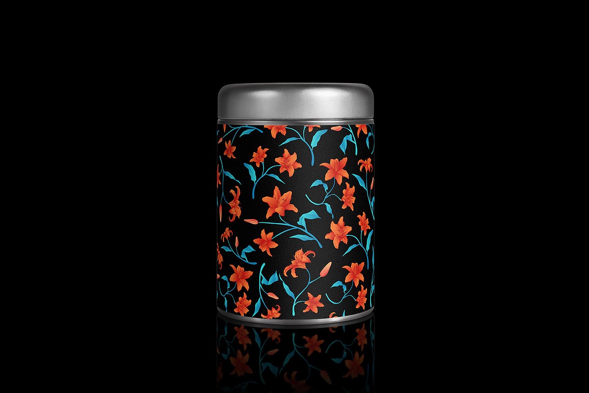 Lilies patterns, a Pattern Graphic by Hellgram (Photo 4 of 6)
