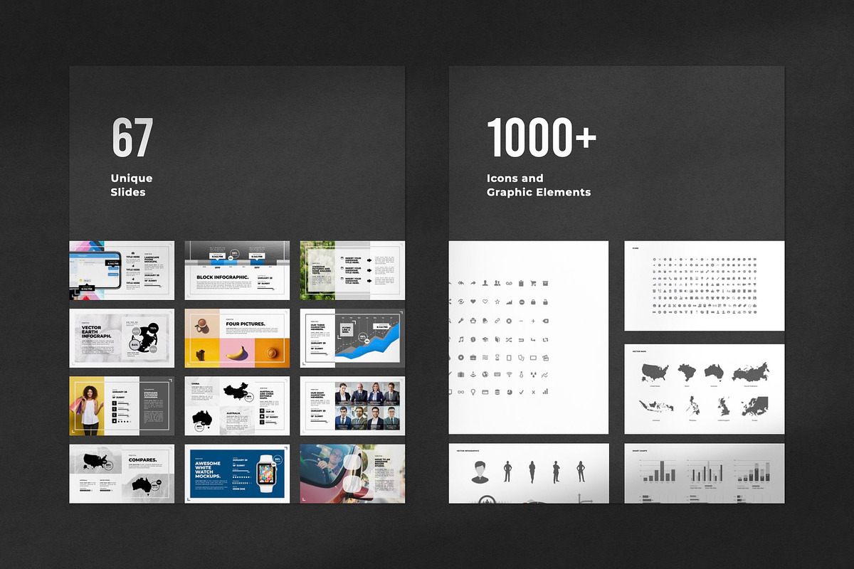 Global PowerPoint Template, a Presentation Template by Creathrive Design (Photo 2 of 9)