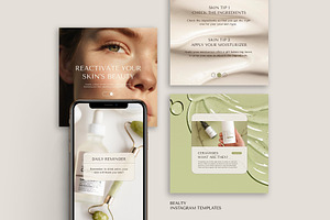 Beauty Instagram Templates III