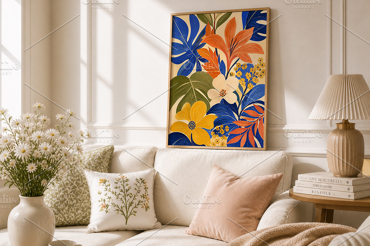 Matisse Inspired Botanical Wall Art, an Arts & Entertainment Photo by elfy creative (Photo 5 of 5)