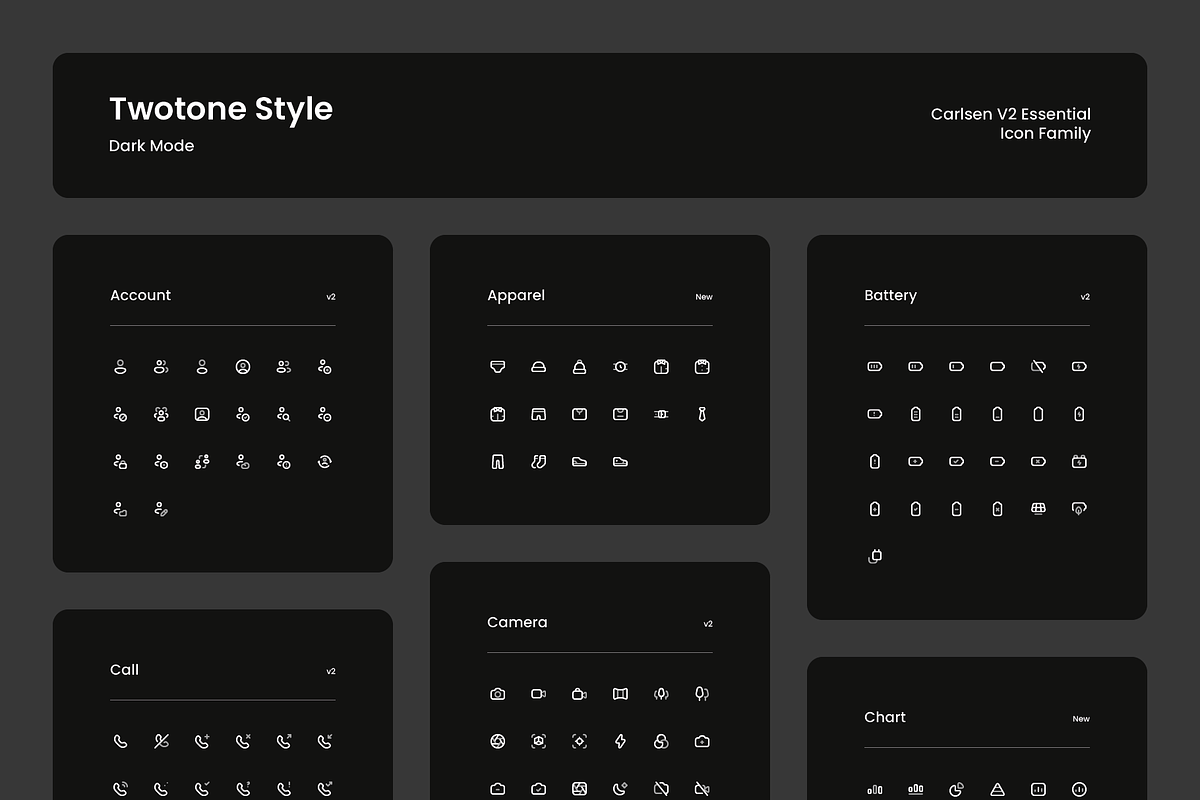 Carlsen V2 Essentials Icon Library, an Outline Icon by DailyYouth (Photo 17 of 21)