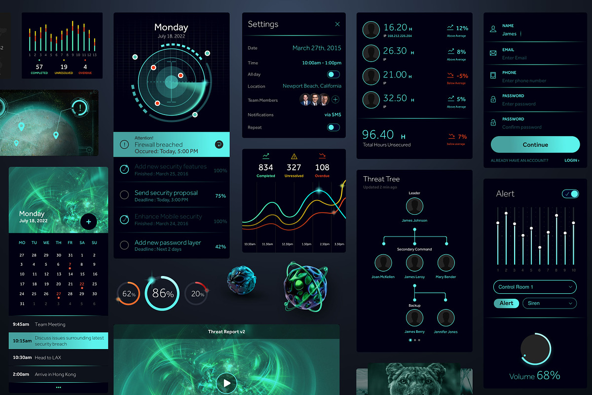 Sci-Fi Sketch, a Templates & Theme by Cosmic Motive (Photo 2 of 6)